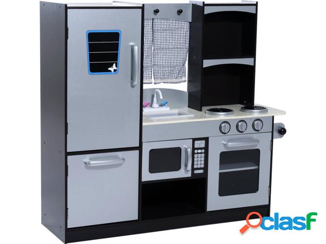 Cocina de Jugar HOMCOM (105 x 31.5 x 95cm - Madeira)