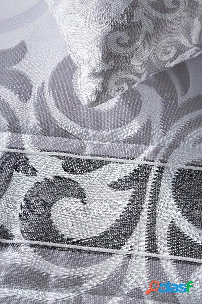 Colcha Edredon Jacquard. Modelo Bologna - Gris / Cama 180 cm
