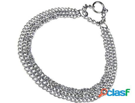 Collar para Perros HS SPRENGER Triplo Acero Cromado