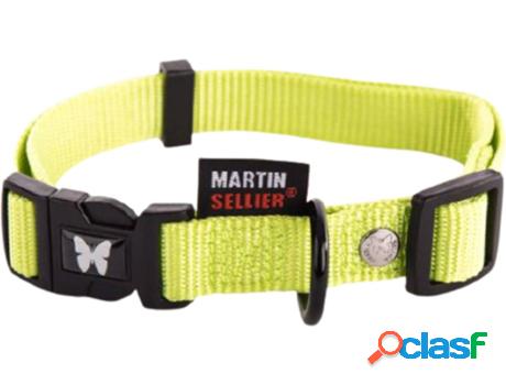 Collar para Perros MARTIN SELLIER Regulable (Verde Lima - L
