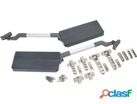 Compás Agile Flap para Puertas Elevables Dobles Emuca,