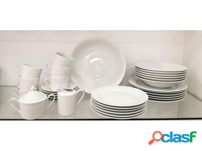 Conjunto de 33 Piezas de Porcelana Mikasa Minimal