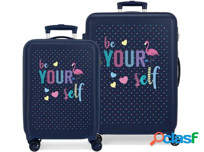 Conjunto de Maletas de Viaje ROLL ROAD Be yourself (104 L -