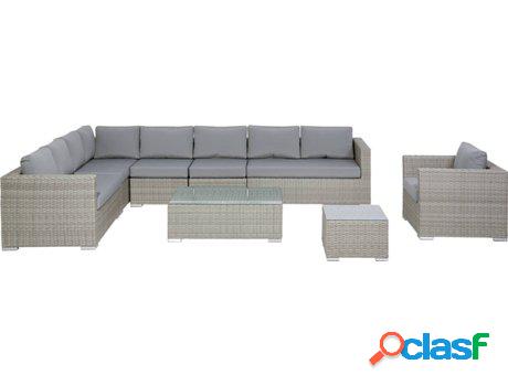 Conjunto de jardín 91215 (Gris - Polietileno -220x325x65