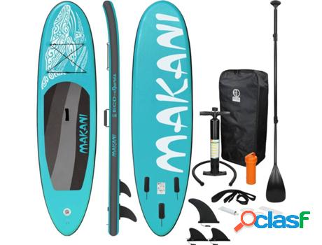 Conjuntos de Paddle Surf ECD GERMANY Makani Azul (320 x 82 x