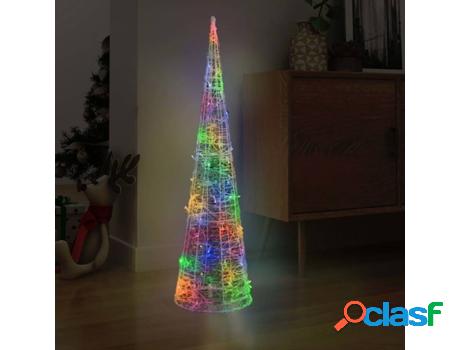 Cono de Iluminación VIDAXL luces LED (120x500cm -