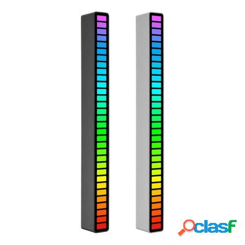 Control de sonido RGB Luces de ritmo 32 LED 18 colores Modo