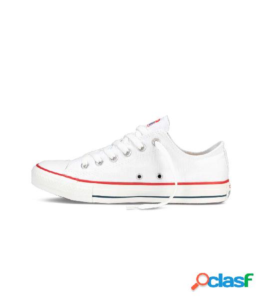 Converse - Zapatillas Unisex Blancas - All Star 37 Blanco