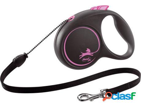 Correa para Perros FLEXI 187684 (Rosa - 500 cm - 195 g -