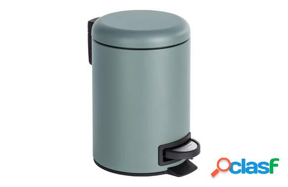 Cubo de basura 3L Wenko Leman Gris