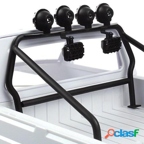 Cubo de jaula de rollo de Metal con luces LED Compatible con