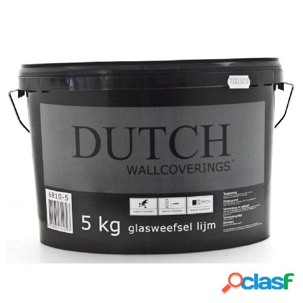 DUTCH WALLCOVERINGS Cola para papel pintado de fibra de