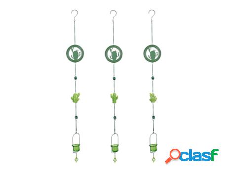 Decorativo Colgante Cactus T-Lite Incluye 3 Unidades