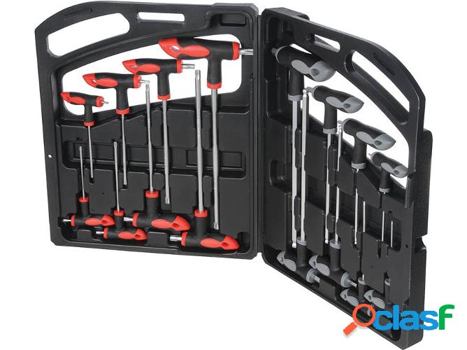 Destornillador SILVERLINE 250028 con 16 piezas