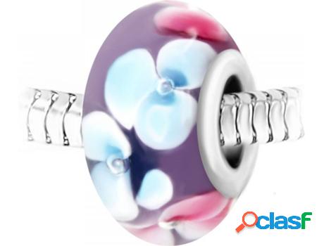 Dije SC_CRYSTAL (Acero - Rosa - 13 mm)