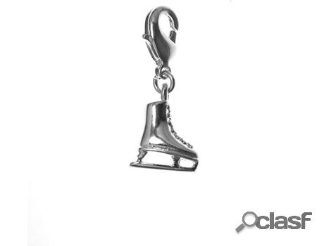 Dije SC_CRYSTAL (bañado a rodio - 10 mm x 10 mm)