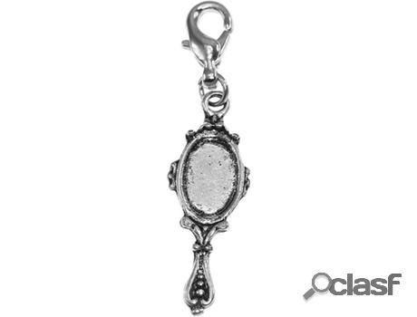 Dije SC_CRYSTAL (bañado a rodio - 22 mm x 7mm)