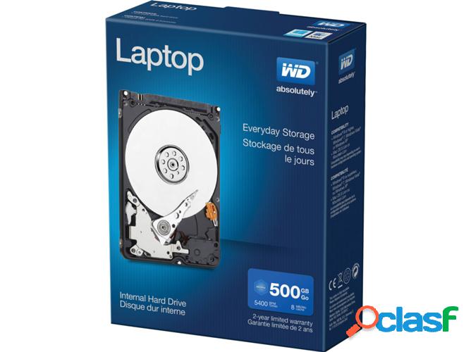 Disco HDD Interno WESTERN DIGITAL WDBMYH5000ANC-E (500 GB -