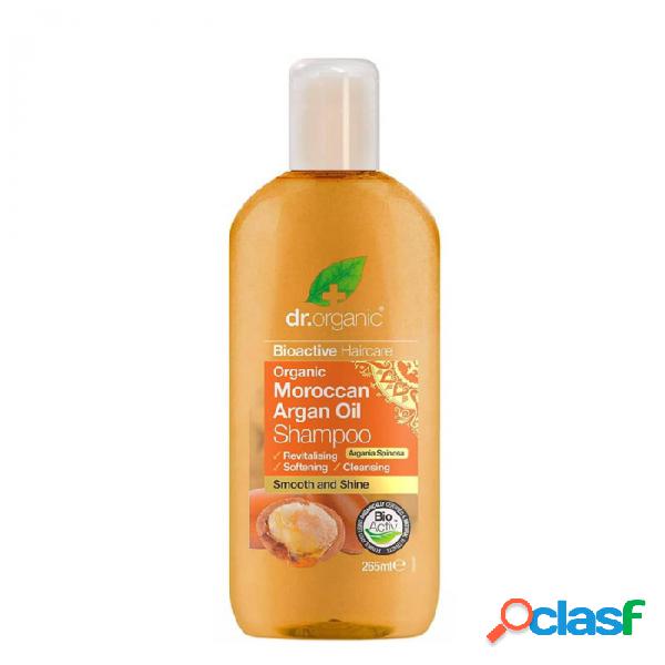 Dr. Organic Bio Champú de aceite de argán marroquí 265ml