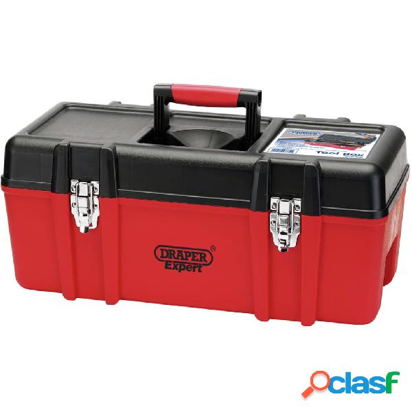 Draper Tools Caja de herramientas con bandeja 58x26,5x25cm