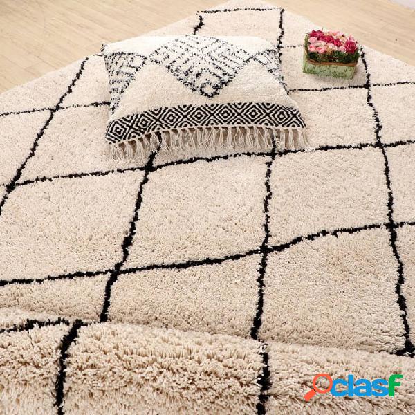 Dutch Lifestyle Alfombra Berlin Sanft beige 160x230 cm