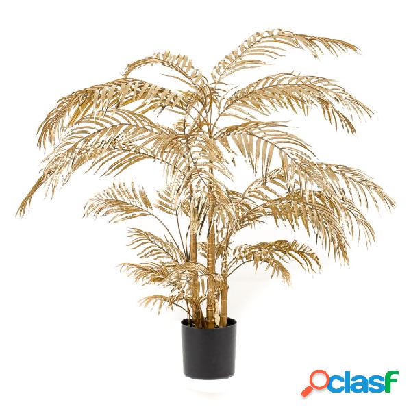 Emerald Palmera Areca artificial dorado 145 cm