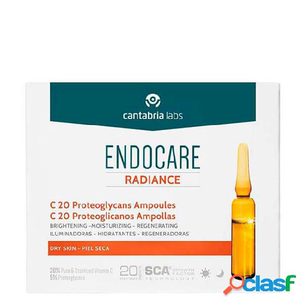 Endocare Radiance C20 Proteoglicanos Ampollas x30