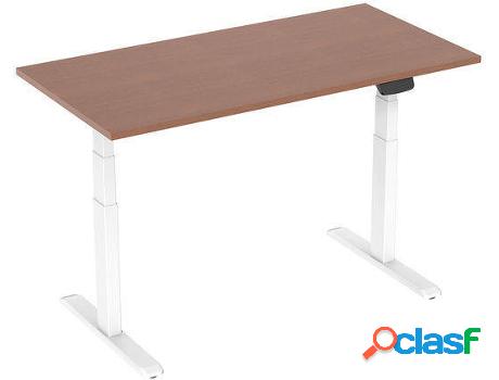 Escritorio Motorizado KIMEX Blanco (Madera - 150x75cm)