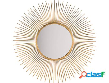 Espejo de Pared Cilly (Dorado - Metal -3x76x76 cm)