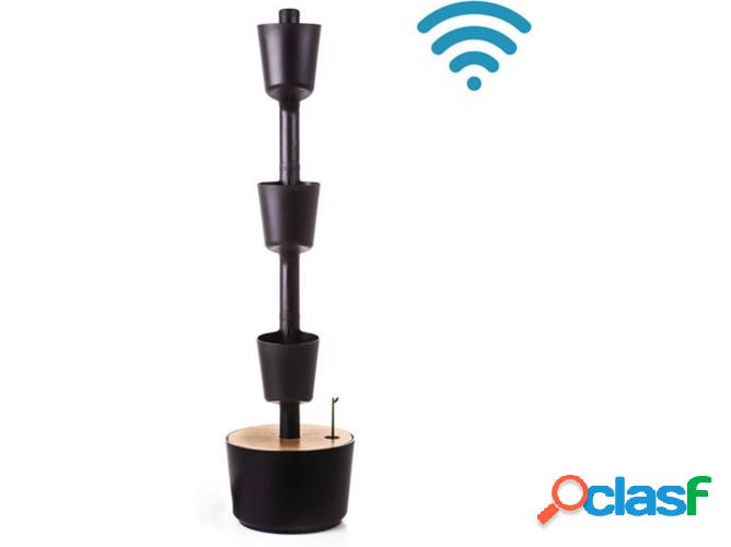 Estante para Plantas CITYSENS Negra 3 macetas smart kit