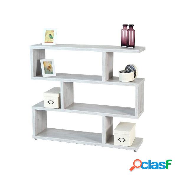 Estantería Zig Zag Florida 6311 Blanco Mozart - Estantería