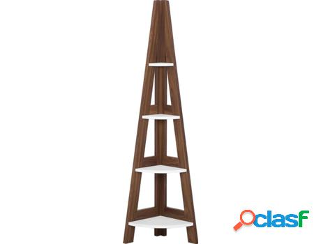 Estanterías Mobile Solo (Marrón - MDF -31x48x169 cm)