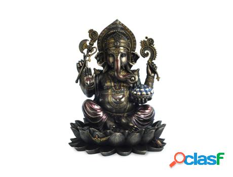 Estatua Ganesha De Resina Figuras Budas Colección Oriental