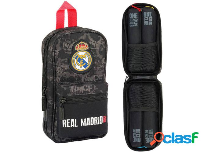 Estuche REAL MADRID Black (12x23x5cm)