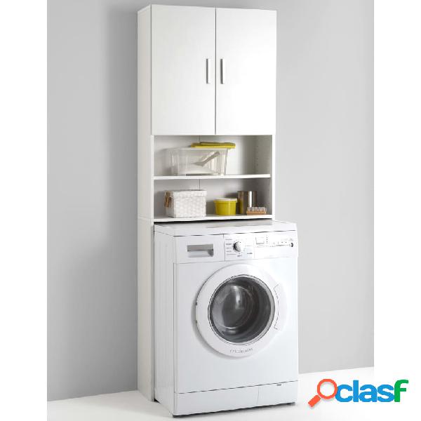 FMD Armario para la lavadora con espacio de almacenaje
