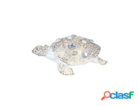 Figura De Tortuga Con Pedrería Figuras Marinero Colección