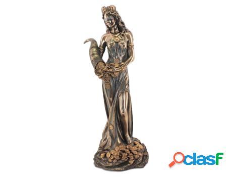Figura Decorativa Diosa De La Fortuna Figuras Bronce
