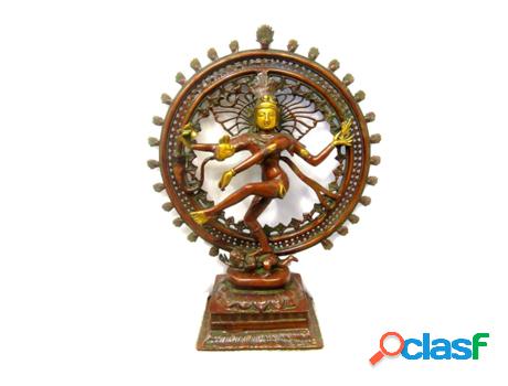 Figura Nataraja de Colección Bailando Doble Anillo Figuras