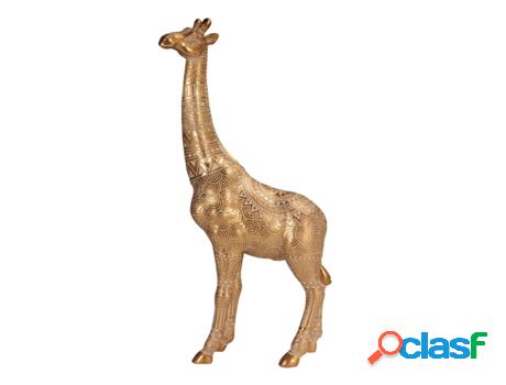 Figura de Animal Dorado de Resina 38*8*19cm