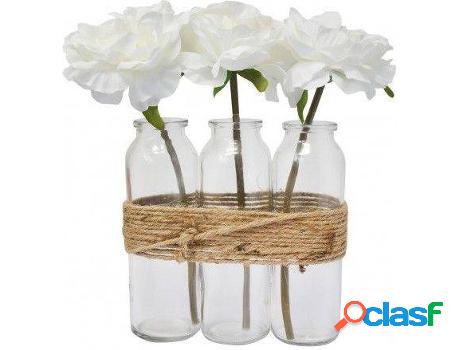 Flor HOGAR Y MÁS Decorativo Interior Alto Artificiale Ro