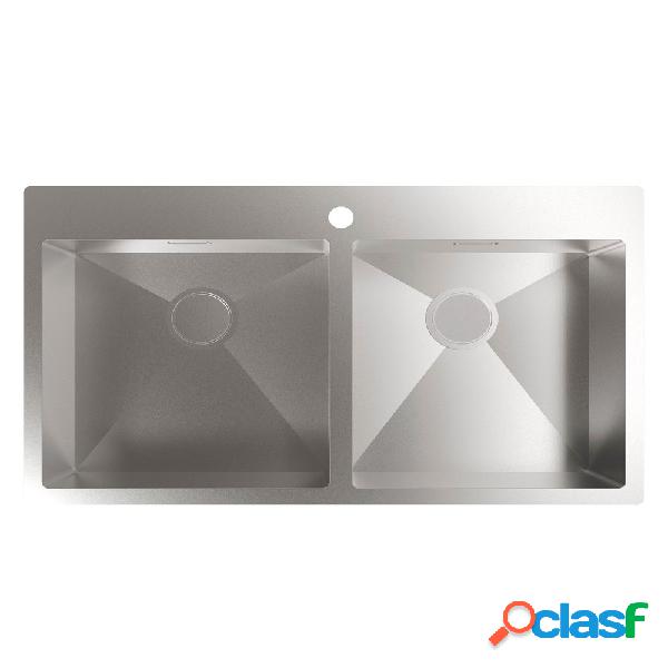 Fregadero CATA CBS-2 40-40 R10