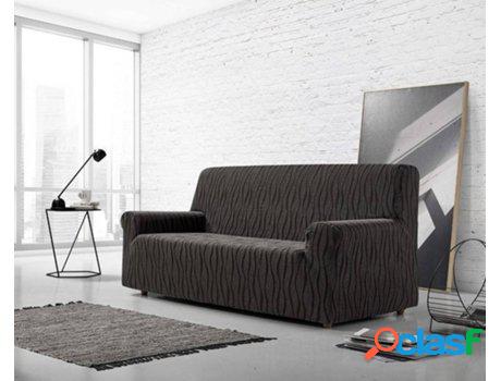Funda Sofa ESTORALIS Andromeda Negro y Antracita (3 Plazas -