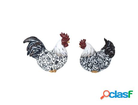 Gallo Incluye 2 Unidades Figuras Animales Colección