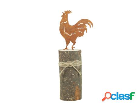 Gallo Sobre Base Figuras Animales Signes Grimalt Decor And