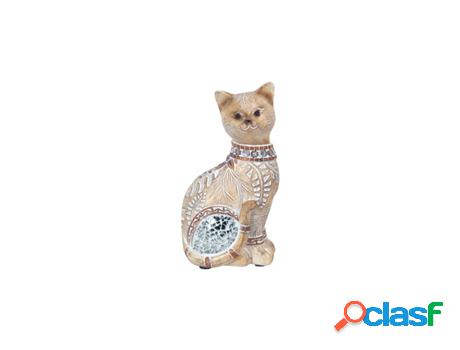 Gato Pequeño Con Espejos Figuras Animales Colección