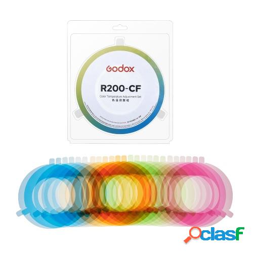 Godox R200-CF conjunto de ajuste de temperatura de Color