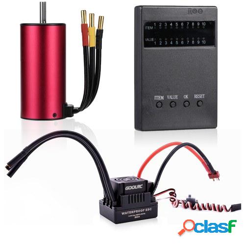 GoolRC S3660 3800KV Motor sin escobillas 80A Sin escobillas