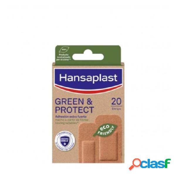 Hansaplast Tiras Green & Protect X20