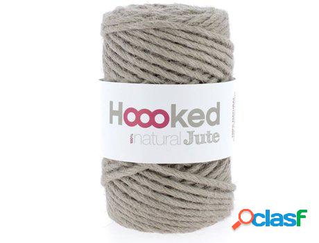 Hilo HOOOKED 100% Natural Jute Cinnamon Taupe (Gris)