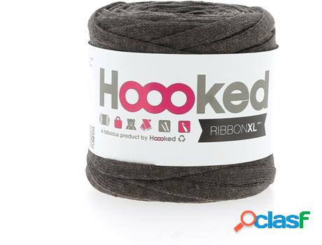 Hilo de Algodón HOOOKED RibbonXL Tabacco Brown (Marrón -